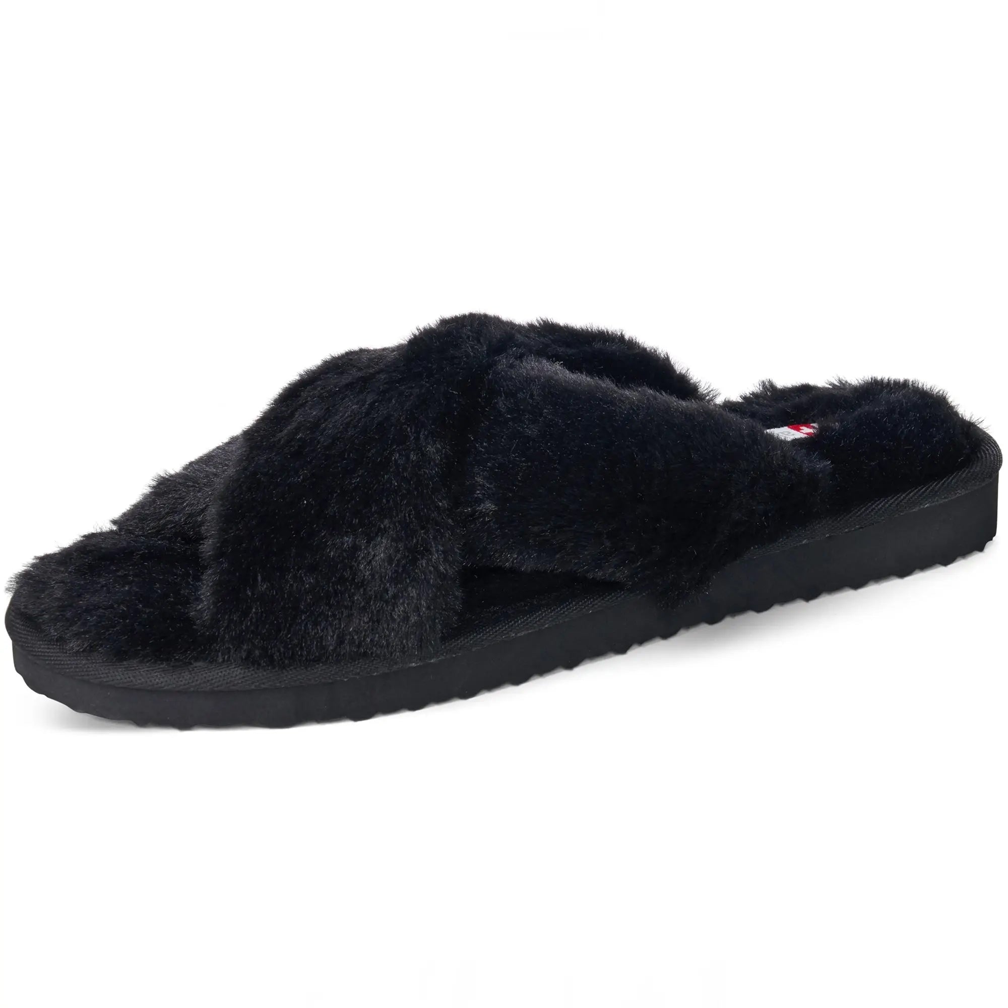 Carvela Women's Koat Fur Slide Sandals - Black | Allsole