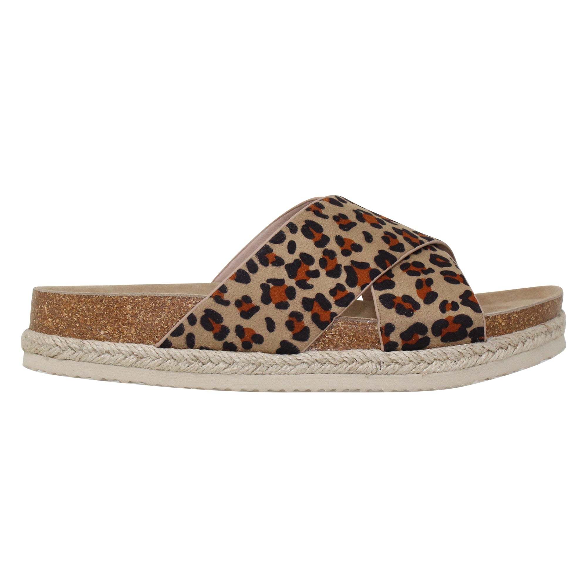 Leopard espadrille platform on sale sandals